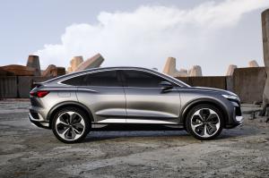 Audi Q4 Sportback e-tron Concept 2020 года 